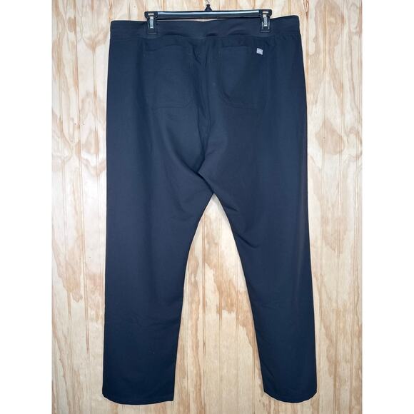 Figs Black Scrub Pants Size XXL Drawstring Waist, Stretch - Picture 8 of 8